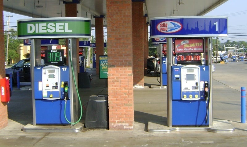 Postos de gasolina nos Estados Unidos
