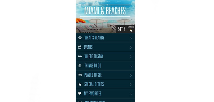App Miami and Beaches em Miami