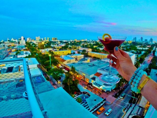 Melhores bares com rooftops em Miami