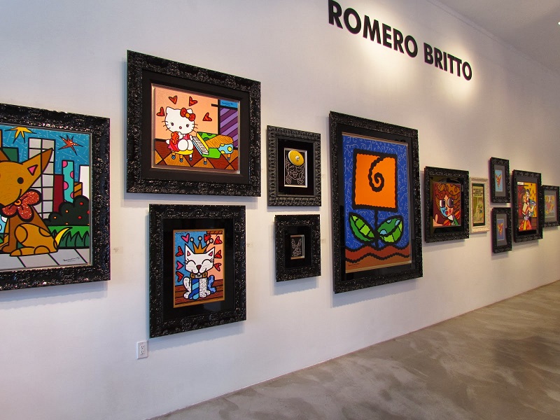Melhores museus em Miami: Galeria do Romero Brito