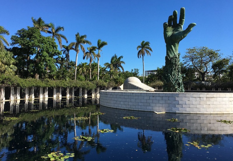Lugar histórico Holocaust Memorial em Miami