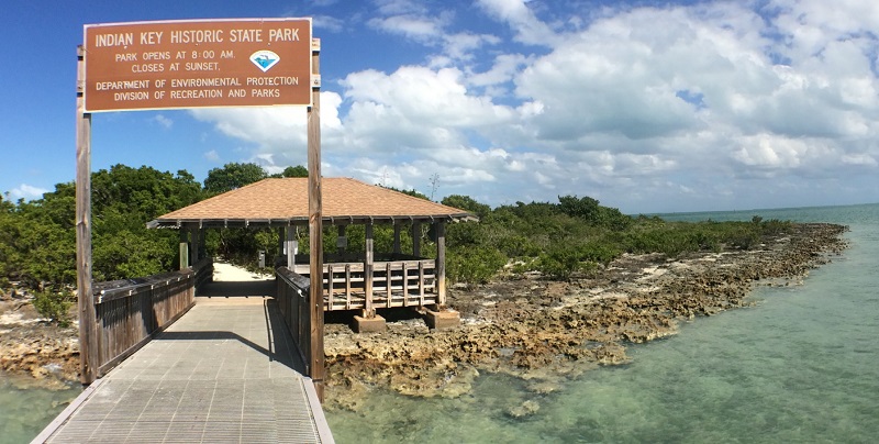 Indian Key Historic State Park em Florida Keys em Miami