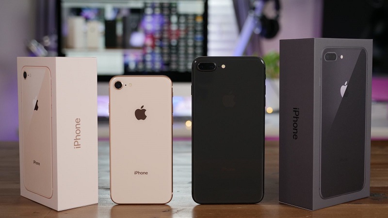 Diferença de tamanho do iPhone 8 e iPhone 8 Plus 